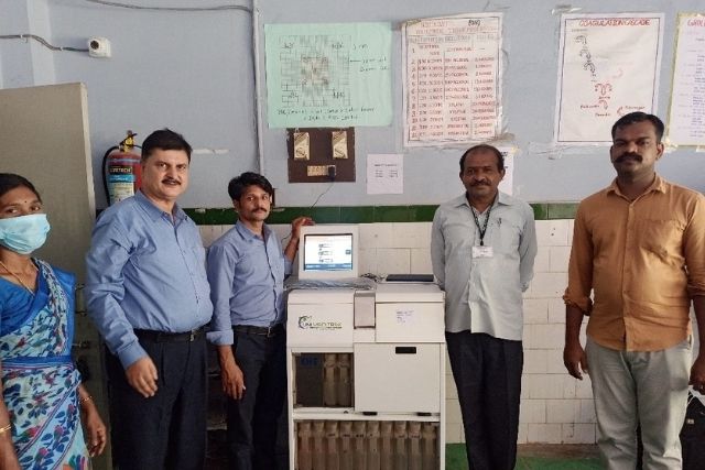 Unimeditrek Pvt ltd Completed Automatic vacuum tissue processor installation in Govt. Medical college Thoothukudi Tamil Nadu, India