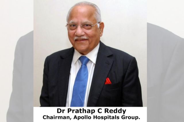 Dr Prathap C. Reddy conferred Lifetime Achievement Award at Young Doctors Leadership Summit by IMA