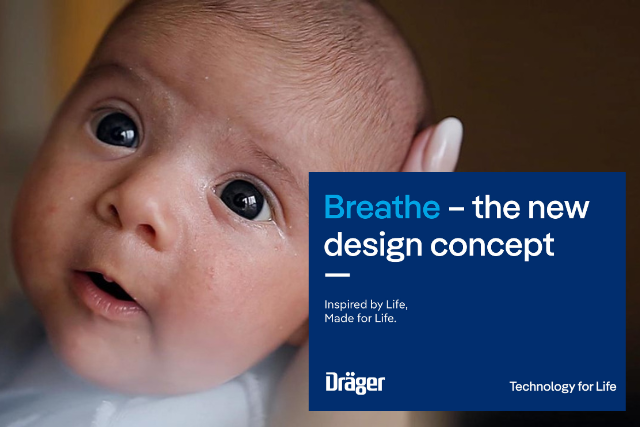 Draeger Unveils New Corporate Design – Breathe: Inspired by Life, Made for Life